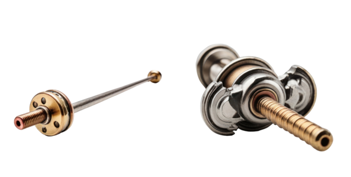 set of rod isolated on transparent background