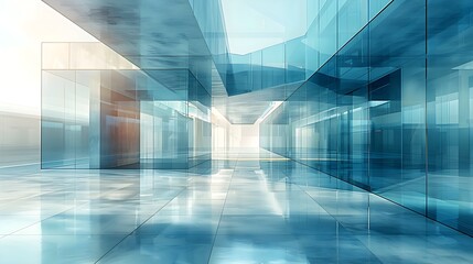 modern architecture - illustration - ai generated
