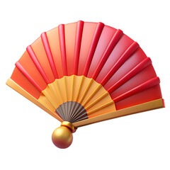 3D Folding fan PNG