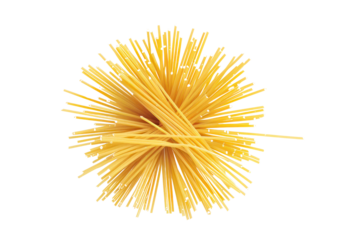 Spaghetti Top View
.isolated on white background