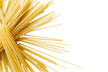 Spaghetti Top View
.isolated on white background