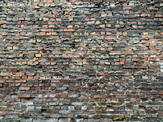 abandoned old concrete brick wall texture grunge background - 785988729
