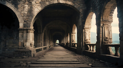 Fototapeta na wymiar Roman Bridge