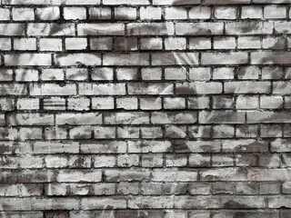 abandoned old concrete brick wall texture grunge background - 785989197