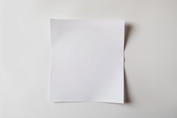 Blank paper mockup created with Generative AI - obrazy, fototapety, plakaty