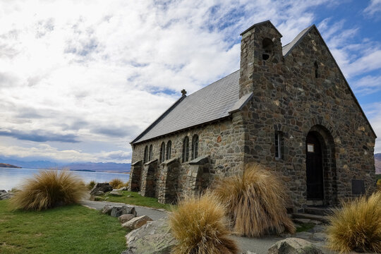 Church of good shepherd in Lake Tekapo Neuseeland