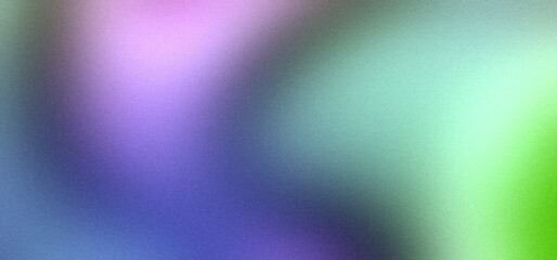 Green blue purple , template empty space , rough grainy noise grungy texture color gradient rough abstract background shine bright light and glow