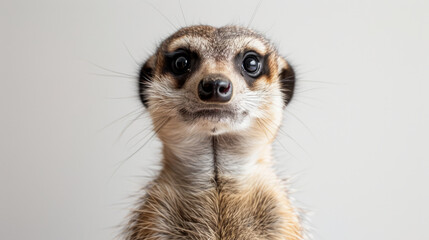Animal in white background