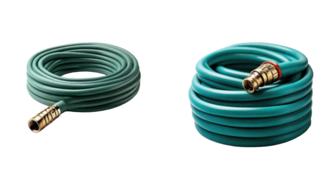 set of hose isolated on transparent background
