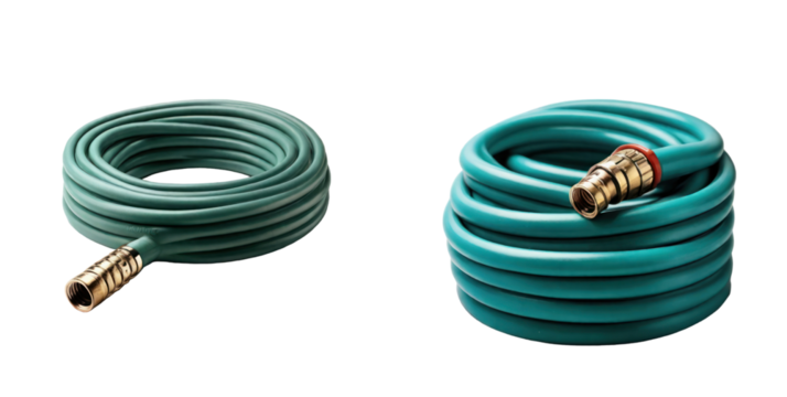 set of hose isolated on transparent background