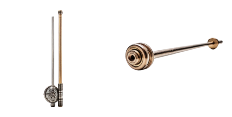 set of rod isolated on transparent background