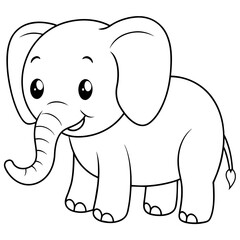 baby elephant cartoon