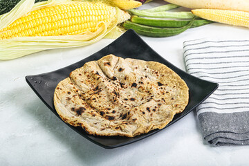 Indian traditional homemade bread - Roti