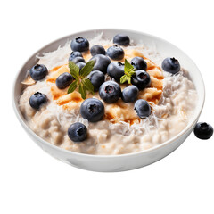 muesli with blueberries png