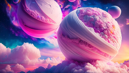 スイーツの惑星と宇宙