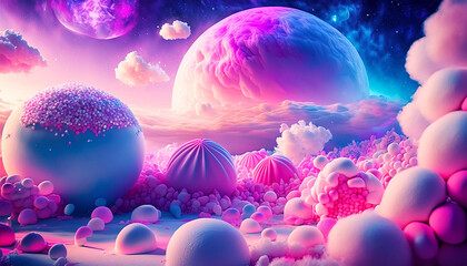 スイーツの惑星と宇宙