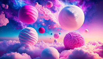 スイーツの惑星と宇宙