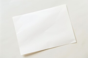 Blank paper mockup created with Generative AI