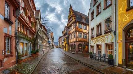 Fototapeta na wymiar Freiburg im Breisgau city Germany