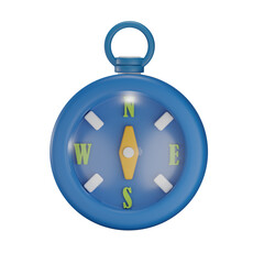 Compass 3D illustration