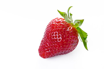 strawberry isolated on the white background
