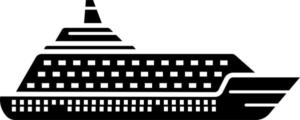 Cruise Ship Illustration