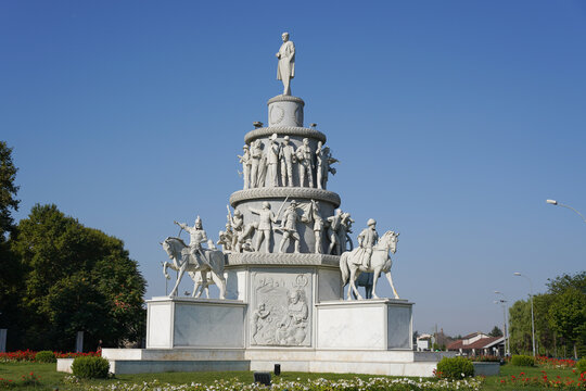 Ulus Statue in Eskisehir, Turkiye