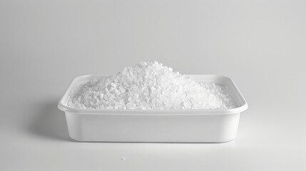 Barium Nitrate Ba NO3 2 in White Plastic Laboratory Packaging
