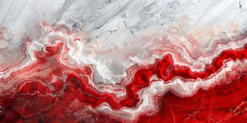 luxury white and red marble slab, abstract backgrounds.