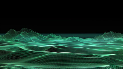 Turquoise and emerald circles against sea blue give life to aquatic exuberance.