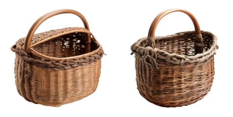 set of creel isolated on transparent background