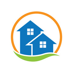simple and elegant housing logo design