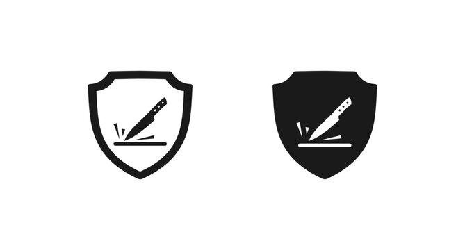 Scratch resistant icon or Scratch resistant sign vector isolated in flat style. Best Scratch resistant icon vector for apps, websites,and product. Scratch resistant sign vector for product packaging.