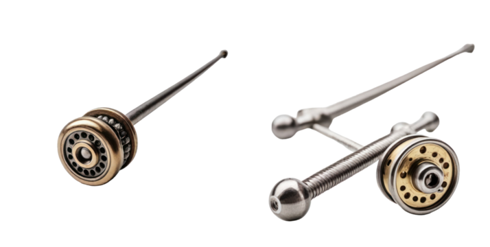 set of rod isolated on transparent background