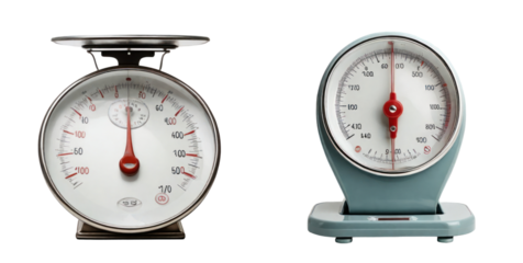 set of scale isolated on transparent background