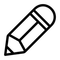 pencil line icon
