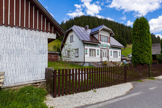 The Village of the colorful eggs Ciocanesti in Romania
