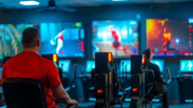 Adaptive fitness equipment demo, inclusivity in action, barriers broken 