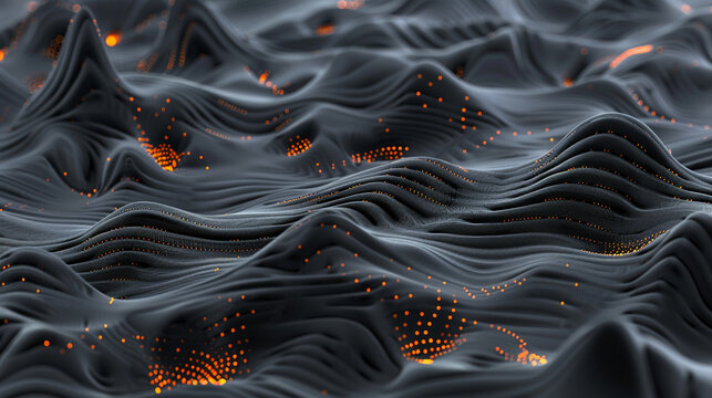 Coral and peach fractals unfurl against warm white, a vibrant 3D-rendered organic tapestry.