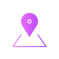 location gradient icon