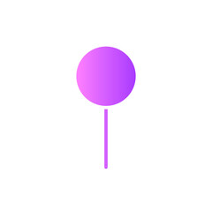 pin gradient icon