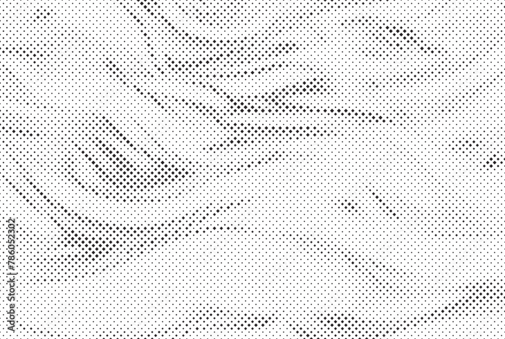 Poster background with squares halftone dots. halftone vector background. monochrome halftone pattern. abst