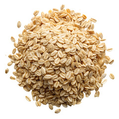 Obraz premium close-up of oat flakes png