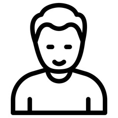 Obraz na płótnie Canvas avatar icon, simple vector design