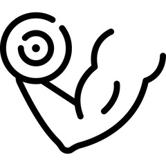 Arm Dumbell Icon