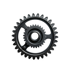 Metallic gear PNG, Gear wheels.