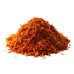 Naklejka premium Saffron isolated on transparent background