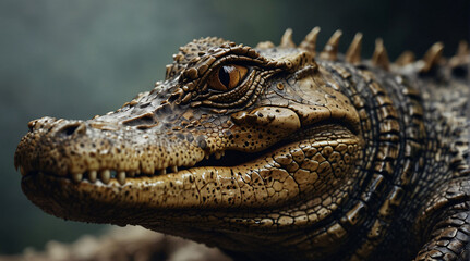 Fototapeta premium Alligator close-up