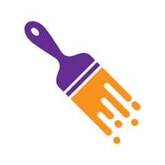 home care and painting logo design