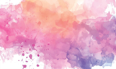 watercolor background brush strokes, pink